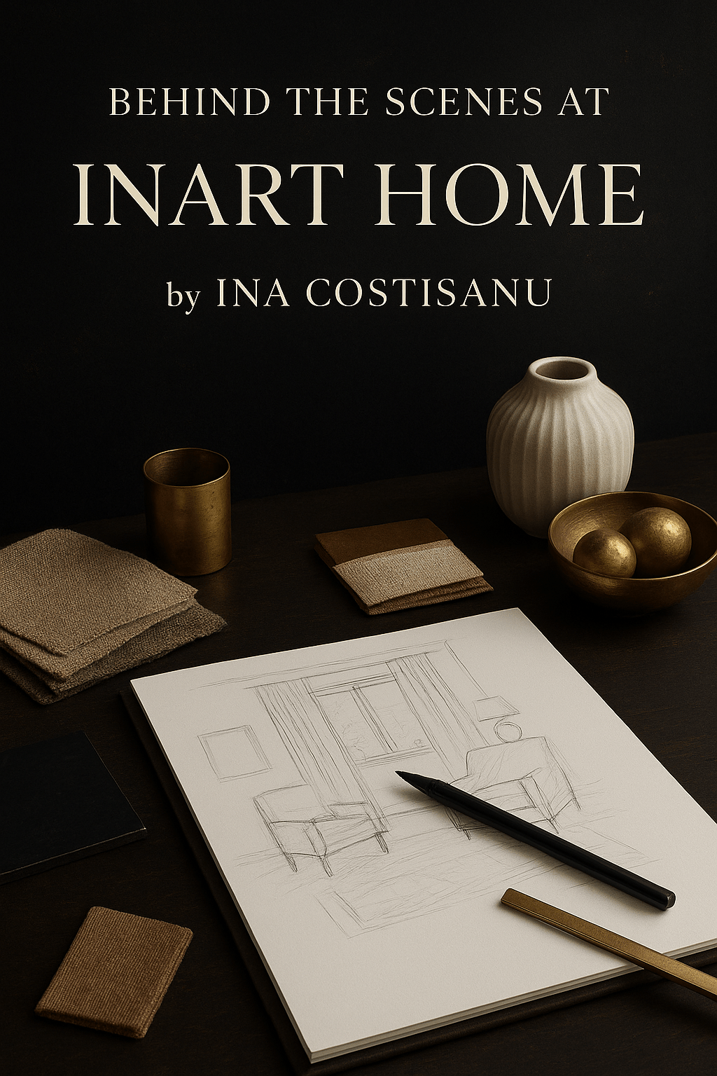 InArt Home behind the scenes by founder Ina Costisanu showing the artistry and passion behind luxury interior design