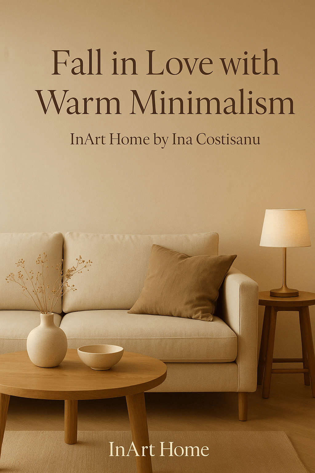 Fall in love with warm minimalism featuring cozy minimalist home decor and inviting interior design for comfortable living