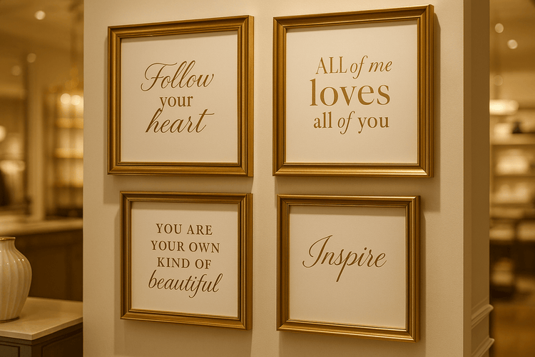 Bespoke personalized art and custom luxury prints collection featuring museum-quality artwork for home decor  luxury gifting