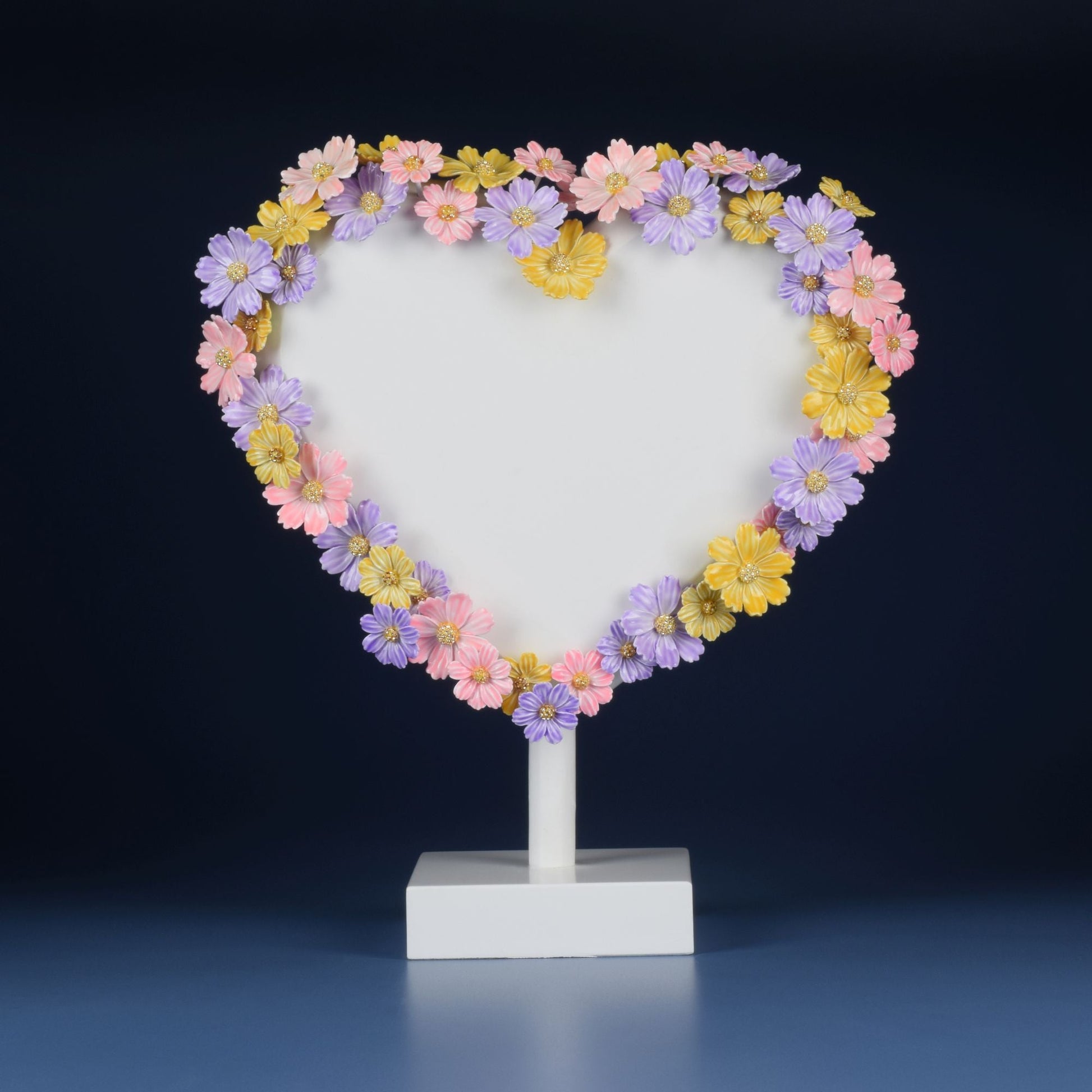 Butterflies standing heart home decor stand crystals, only 1 made!-0