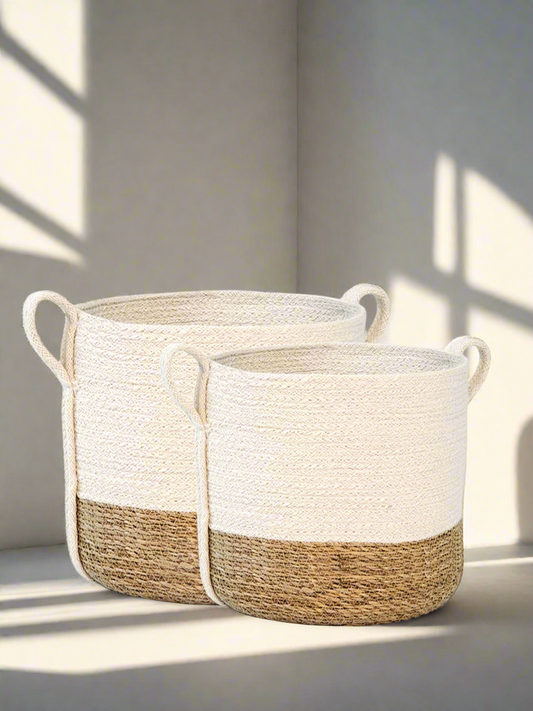 Savar Basket with Side Handle