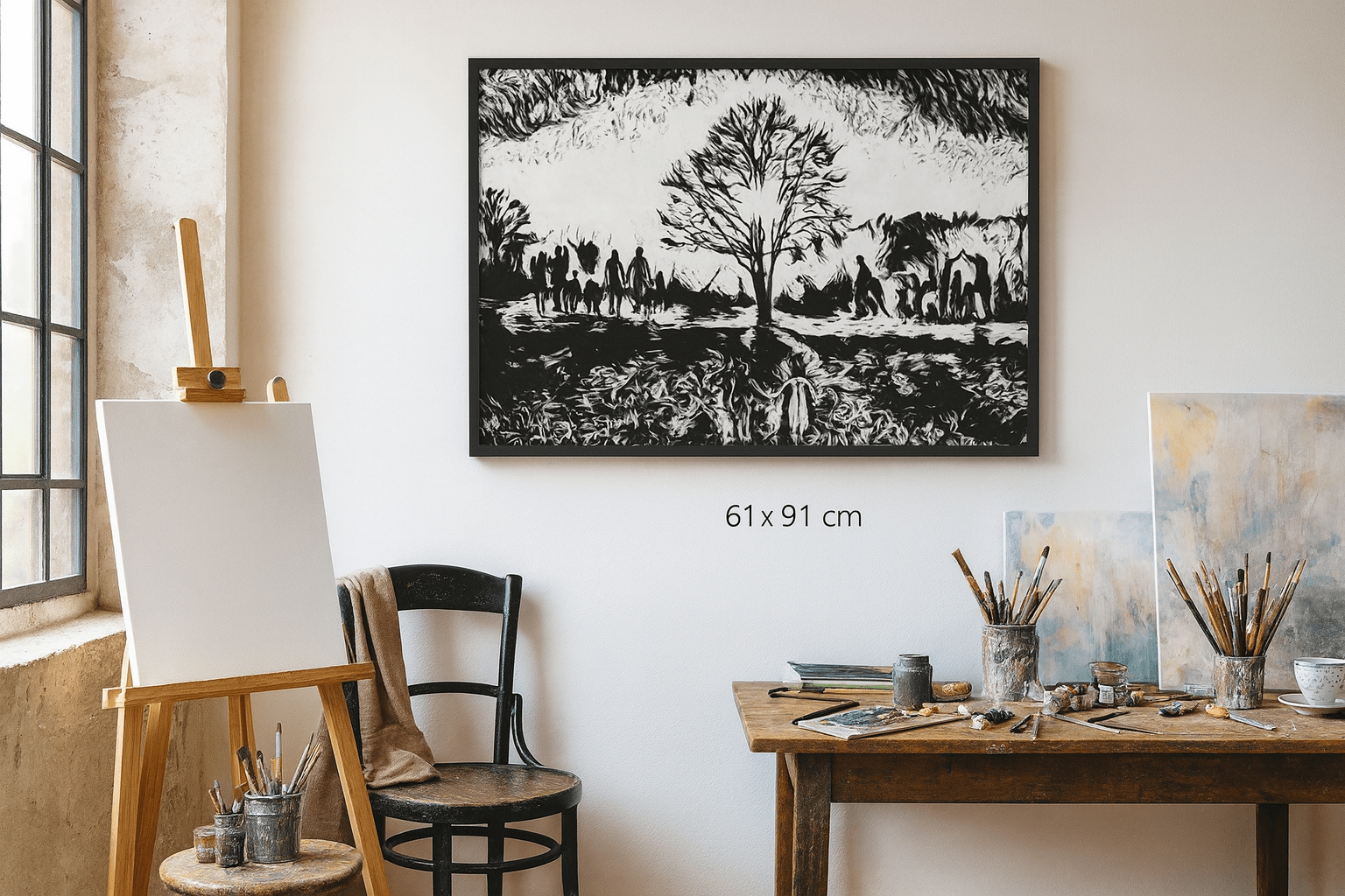 Special edition framed poster featuring inspirational dream quote message perfect for motivational wall decor